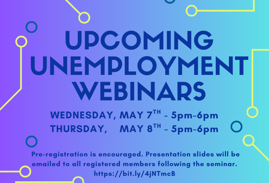 Unemployment Webinars Spring 2025